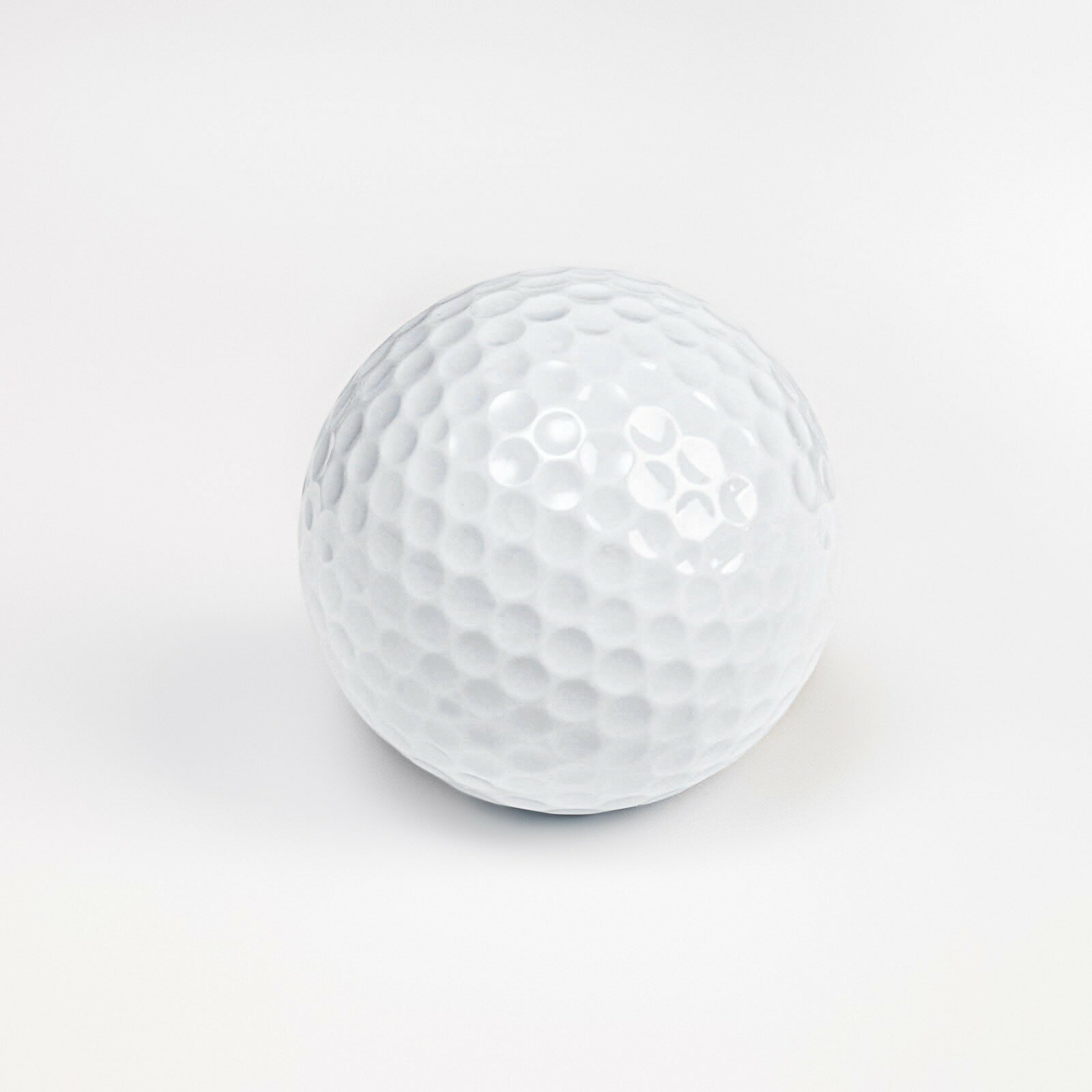Мяч для гольфа, двухслойный, 420 выемок, d=4.3 см, 45 г (1шт.)