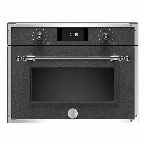 Встраиваемый комбинированный духовой шкаф 455х595х542 см Bertazzoni Heritage F457HERVTND графит 18890000₽