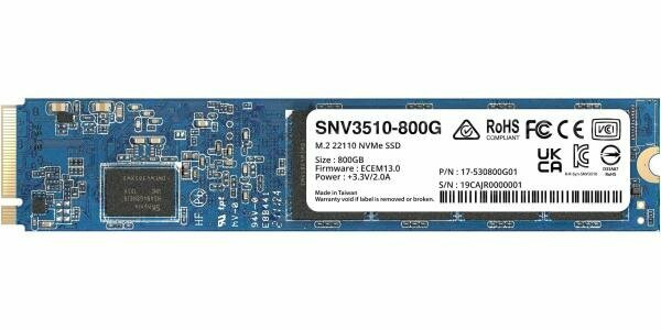 SSD жесткий диск M.2 22110 800GB SNV3510-800G SYNOLOGY