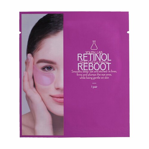 YOUTH LAB Retinol Reboot Hydra-Gel Eye Patches Патчи для области вокруг глаз гидрогелевые, 2 шт.