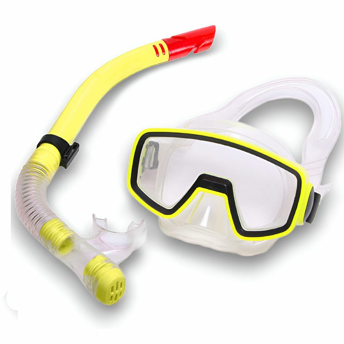 Набор для снорклинга и подводного плавания, ныряния в бассейне, снаряжение для погружения и спортивной охоты в море ПВХ детские маска и трубка