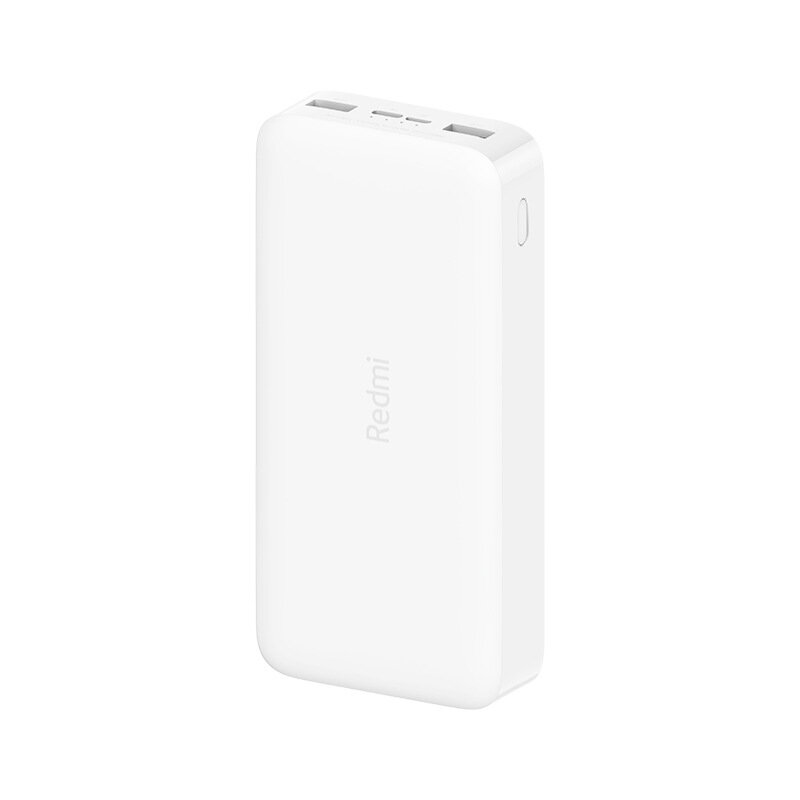 Портативный аккумулятор Xiaomi Redmi Power Bank Fast Charge, 20000 mAh, белый, упаковка: коробка