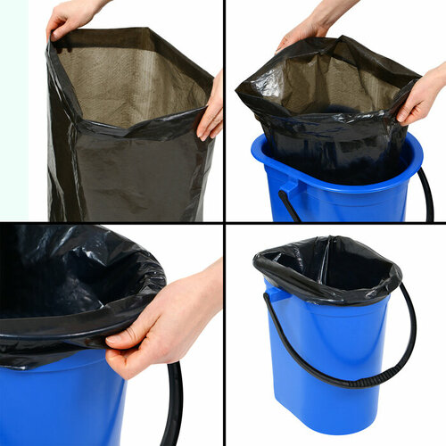 Мешок для ведра-туалета 35 30 70 см 50 мкм в наборе 10 шт 529₽