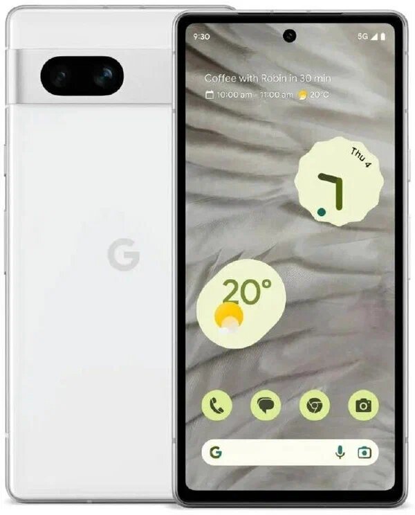 Смартфон Google Pixel 7A 8/128 Gb JP, nano SIM+eSIM Snow