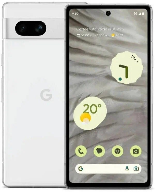 Смартфон Google Pixel 7A 8/128 Gb USA ,nano SIM+eSIM Snow