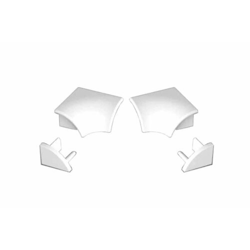 Набор Ravak 2 заглушки 2 угловых соединения для планки 6 мм B440000001 1445₽