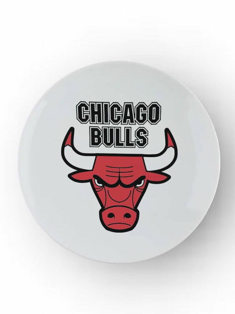 Тарелка баскетбольный клуб НБА Chicago Bulls - Чикаго Буллз