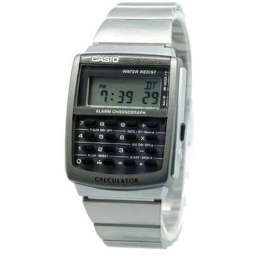 Наручные часы CASIO, серый, черный