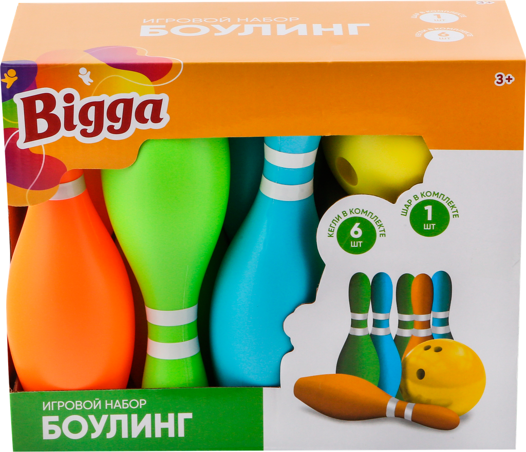 Набор игровой BIGGA Боулинг