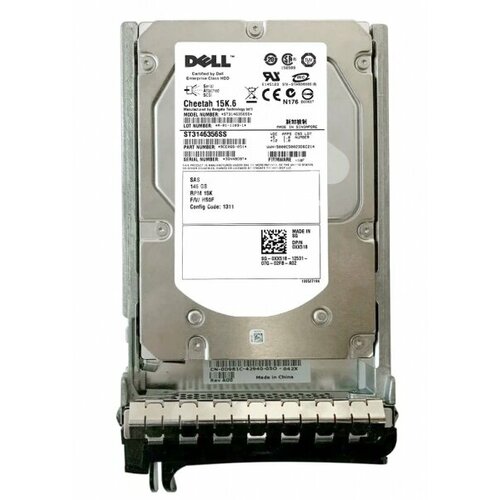 Жесткий диск Dell 9CE066-051 146Gb 15000 SAS 35 HDD 16250₽