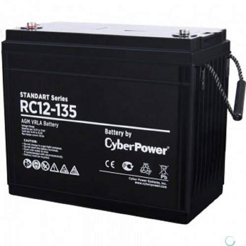 CyberPower Аккумуляторная батарея RC 12-135 12V/135Ah аккумуляторная батарея cyberpower rc 12 135