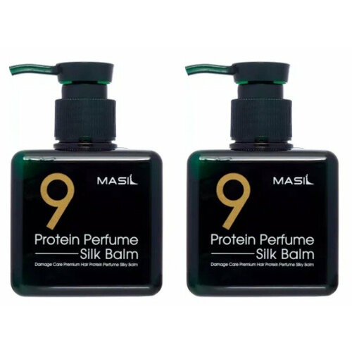 Бальзам для волос несмываемый Masil 9 Protein Perfume Silk Balm, 180 мл, 2 шт