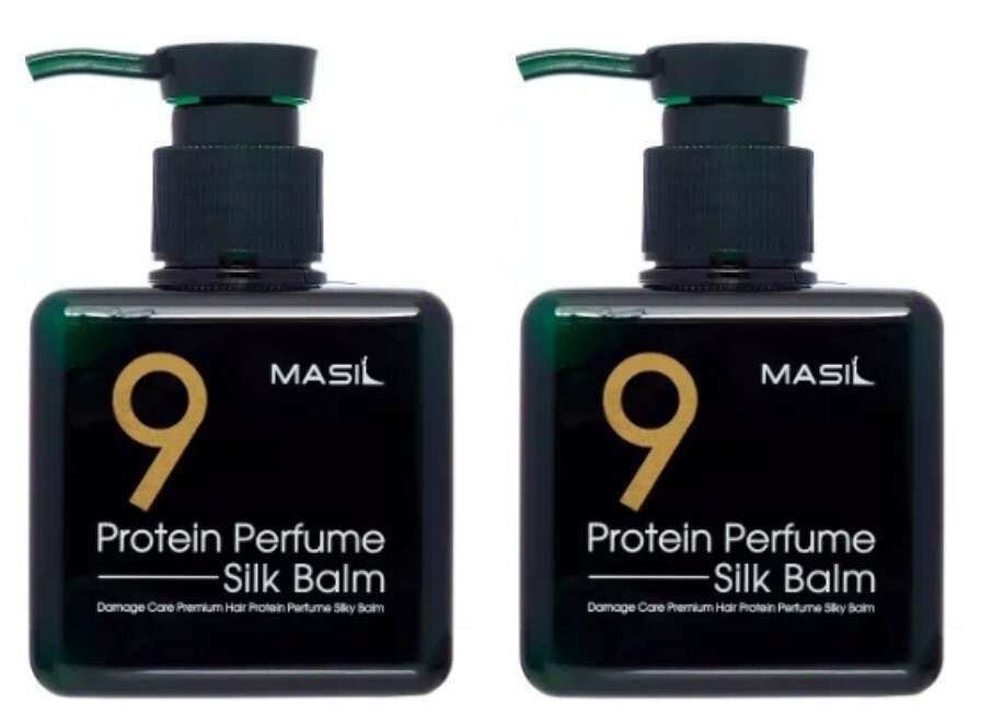 Бальзам для волос несмываемый Masil 9 Protein Perfume Silk Balm, 180 мл, 2 шт