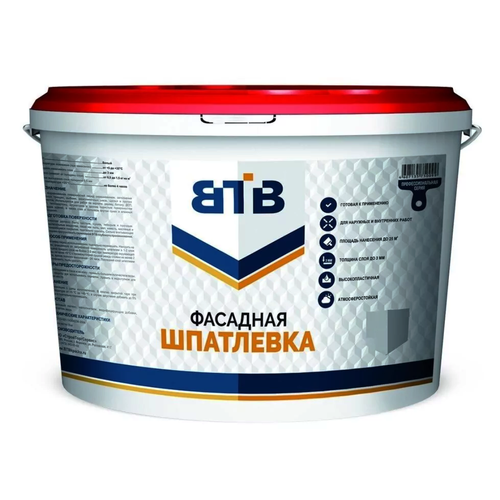 шпатлевка semin сe 78 hydro 5 кг Шпатлевка фасадная BTB, 5 кг