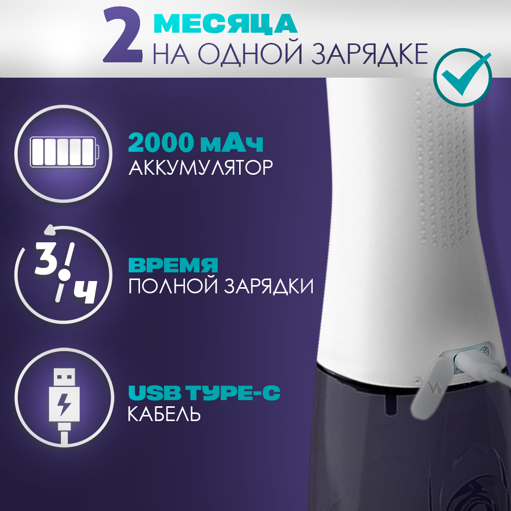 Ирригатор для зубов портативный WellMi Smart Care