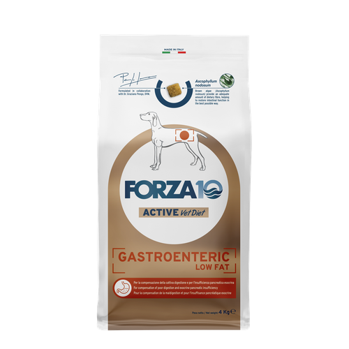Полнорационный диетический корм для взрослых собак Forza10 Gastroenteric