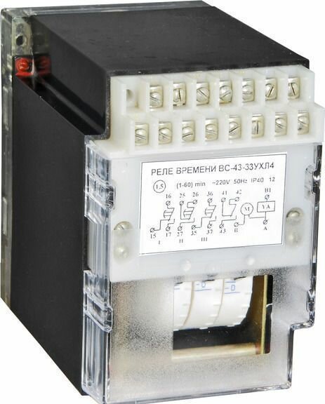 Реле времени ВС-43-31 УХЛ4; 1-60 c; 110 В 50ГЦ;