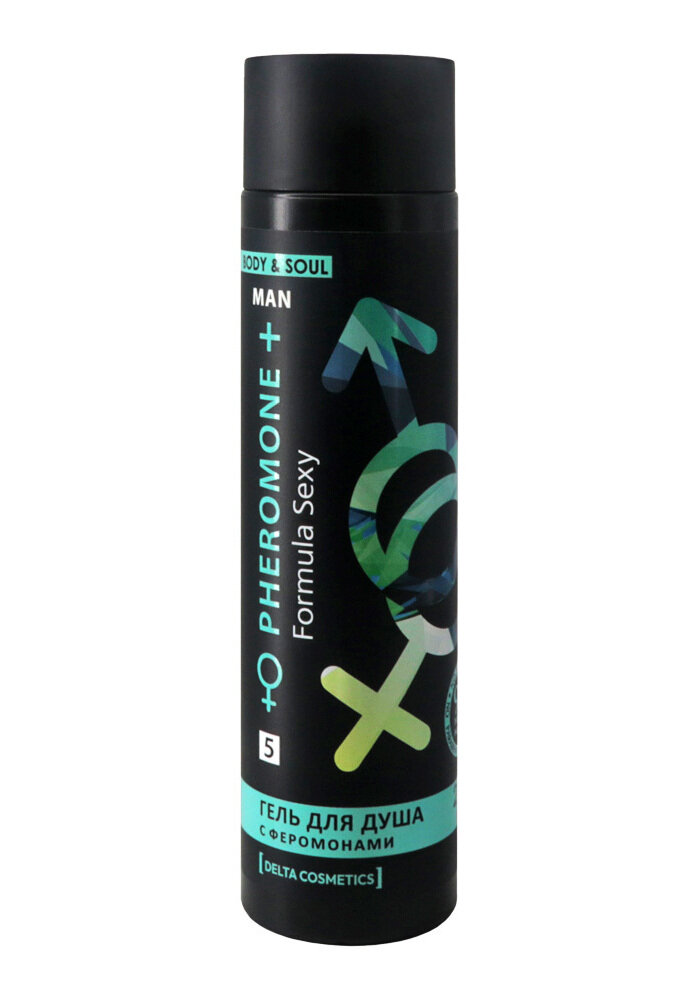 Delta Cosmetics Man - Pheromone - Formula Sexy - №5 Гель для душа с феромонами 250 мл.