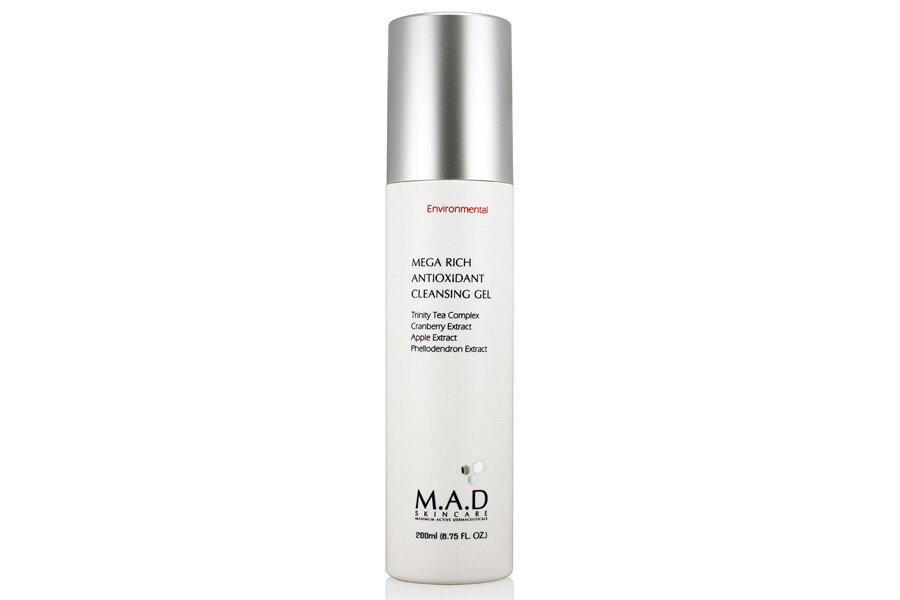 M.A.D Skincare Mega Rich Antioxidant Cleansing Gel Очищающий гель, обогащенный антиоксидантами 200 мл