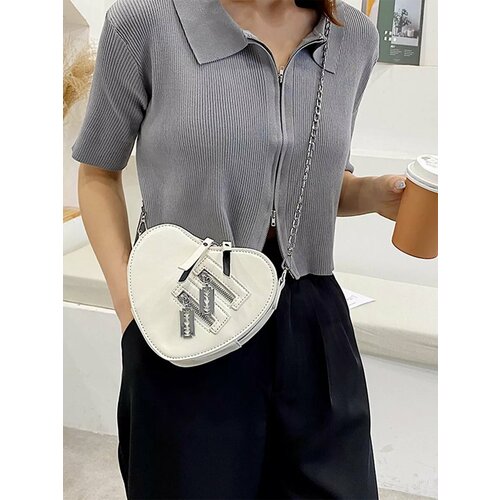 Сумка кросс-боди зеленый черный коричневый белый 1343₽