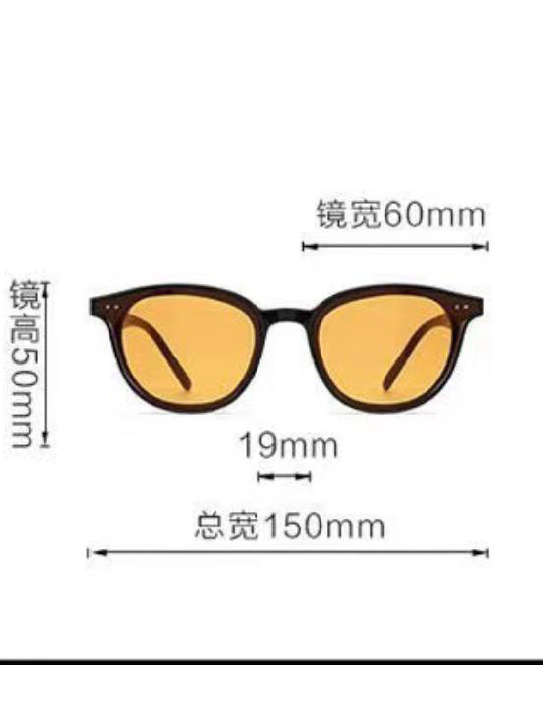 Солнцезащитные очки , черный — фото 1