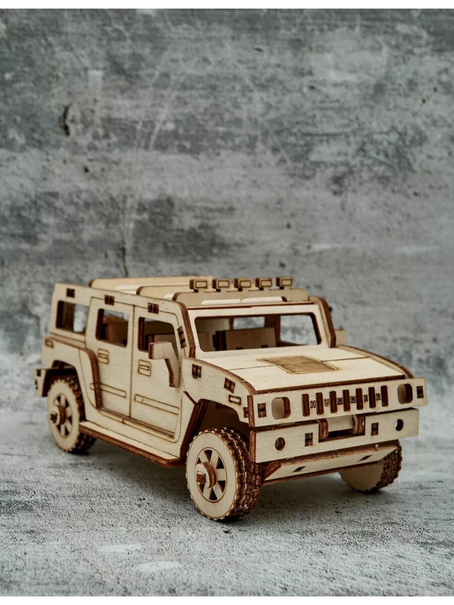 Конструктор для мальчиков-модель автомобиля Хаммер