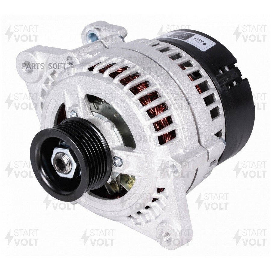 Генератор для автомобилей ЗАЗ Sens (02-)/1102 С ГУР 140A StartVolt - фото №1