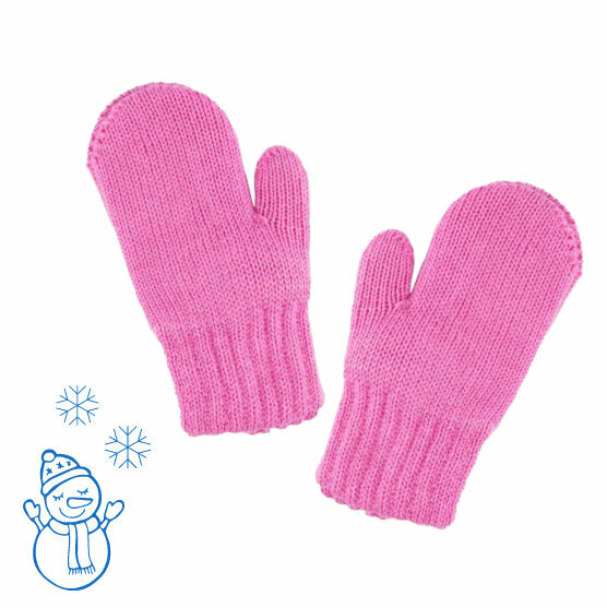 Варежки КОТОФЕЙ для девочек  размер 2 3 года  разноцветный