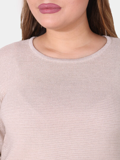 Свитер , размер OneSize, бежевый — фото 1