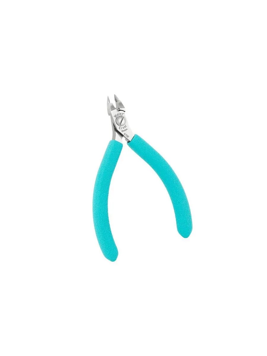 Остроконечные кусачки Weller Erem 670E, прямая головка, ESD безопасные, длина 110 мм