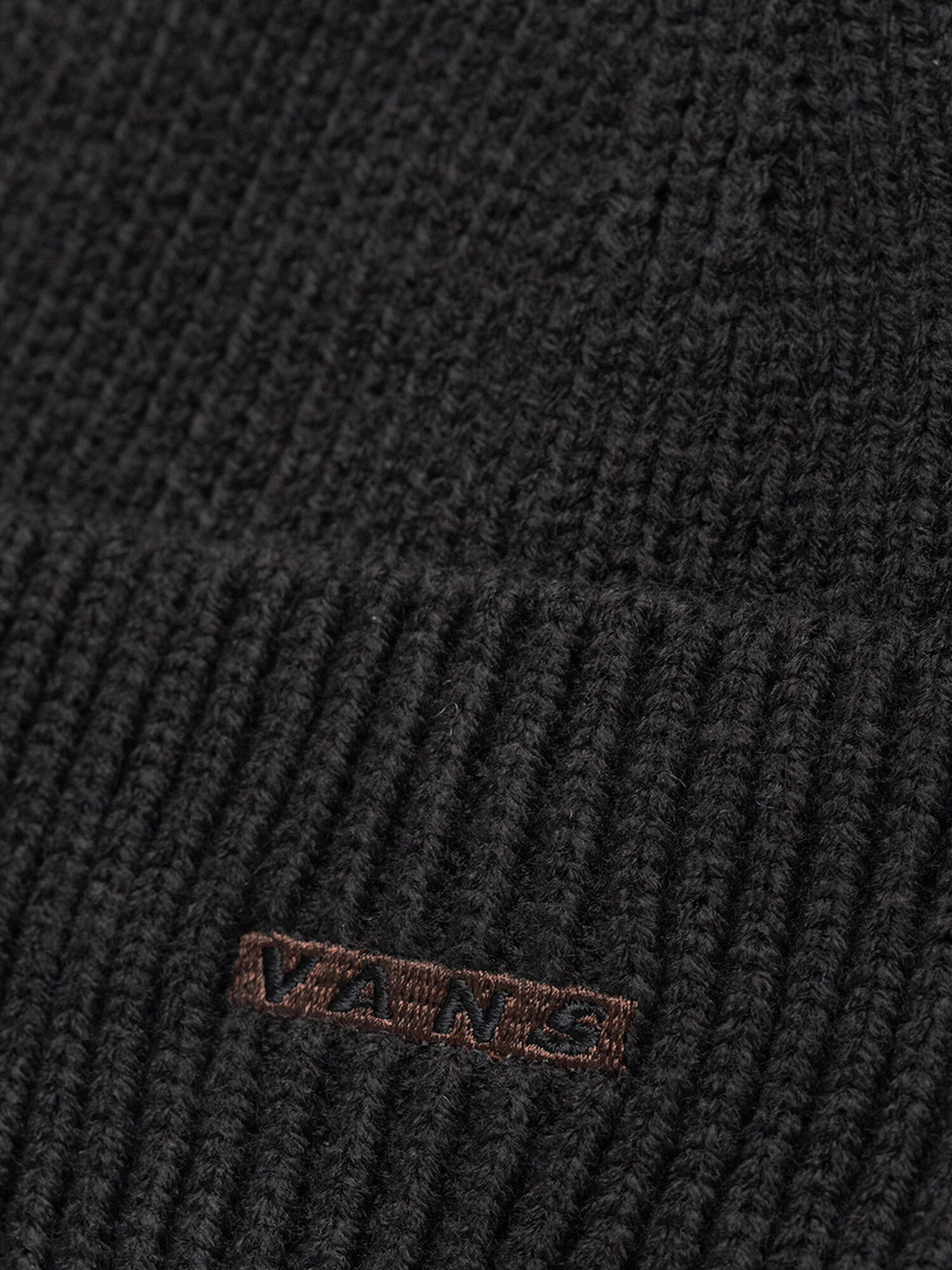 Шапка-бини VANS Determine Cuff  для мужчин и женщин, размер OneSize, черный — фото 1