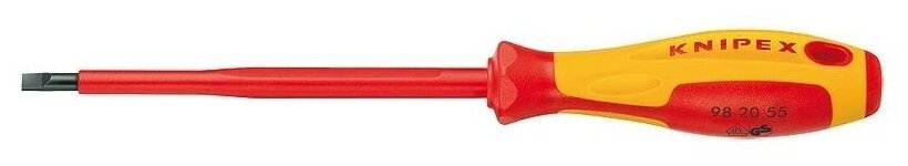 Диэлектрическая отвёртка SL Knipex KN-982055