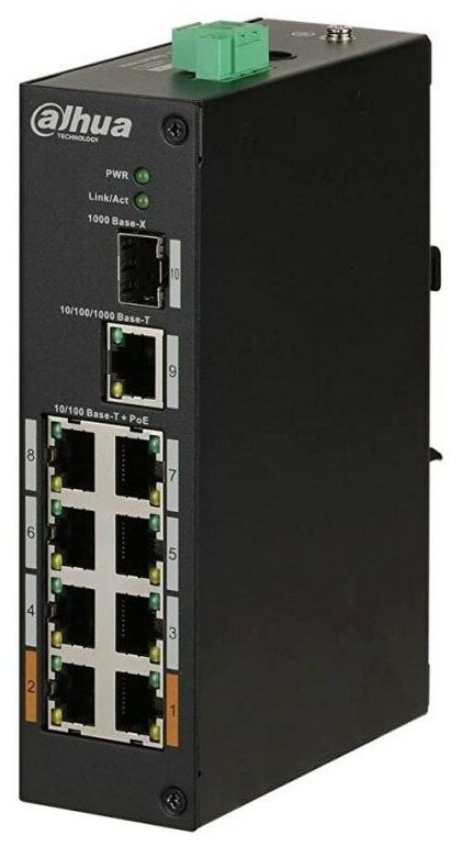 Сетевой коммутатор POE DAHUA DH-PFS3110-8ET-96 11000mb 1101001000mb 810100 POE