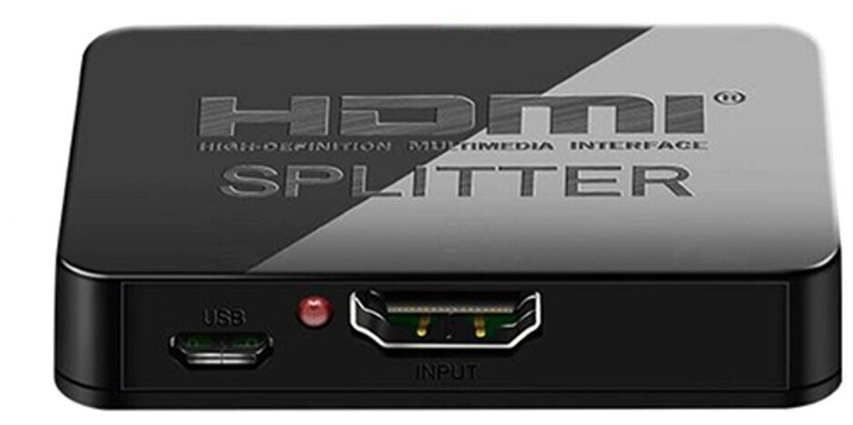 Разветвитель HDMI 1x2 2K 4K 3D 1.4b