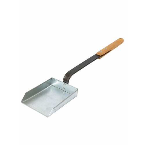 Совок для золы малый юкша оцинкованный 135 95 см ручка 32 см 400₽