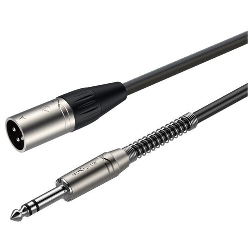 Кабель аудио 1xJack - 1xXLR Roxtone SMXJ260/1 1.0m кабель микрофонный force fmc 05 1 1м