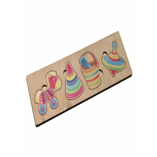 Игра развивающая деревянная Игрушки, ToyMax