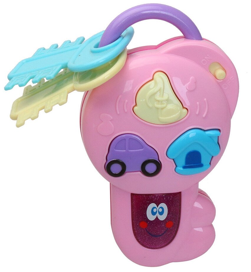 Детская развивающая игрушка Pituso Волшебный ключ свет, звук розовый подарок для ребенка музыкальная интерактивная с музыкальными и световыми эффектами