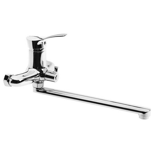 Смеситель для ванны АК27214, однорычажный, длина излива 30 см, хром