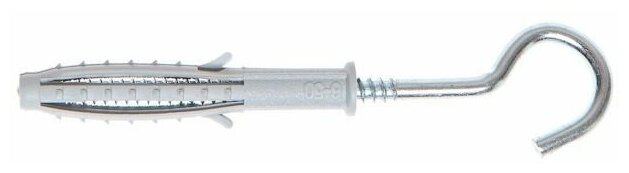 Дюбель с С-образным крючком 10х50 мм (2 шт в зип-локе) STARFIX (SMZ1-22628-2)
