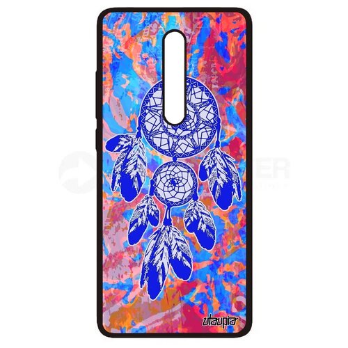 фото Защитный чехол на смартфон // xiaomi mi 9t // "ловец снов" dream дизайн, utaupia, голубой