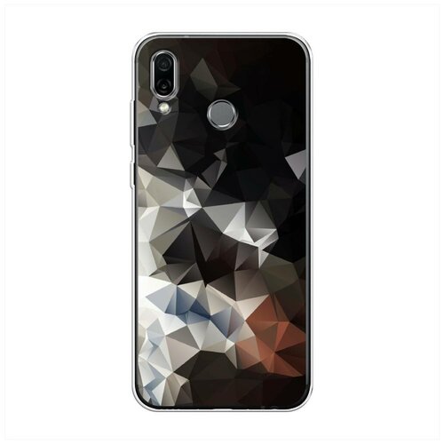 фото Силиконовый чехол "геометрия 29" на huawei honor play / хуавей хонор плэй case place