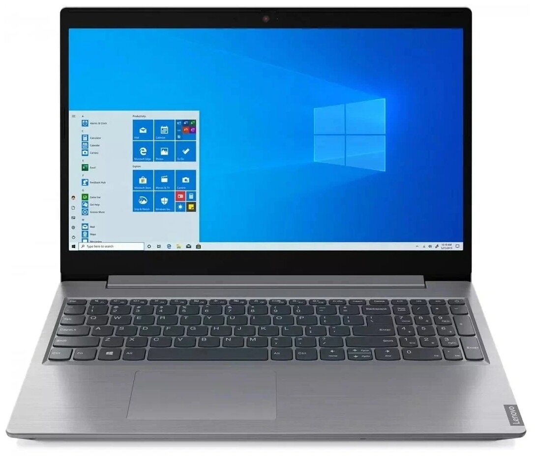 156 Ноутбук Lenovo IdeaPad L3 15ITL6 1920x1080 Intel Celeron 6305 18 ГГц RAM 8 ГБ DDR4 SSD 256 ГБ Intel UHD Graphics Windows 10 Home RU 82HL008YRU платиновый серый