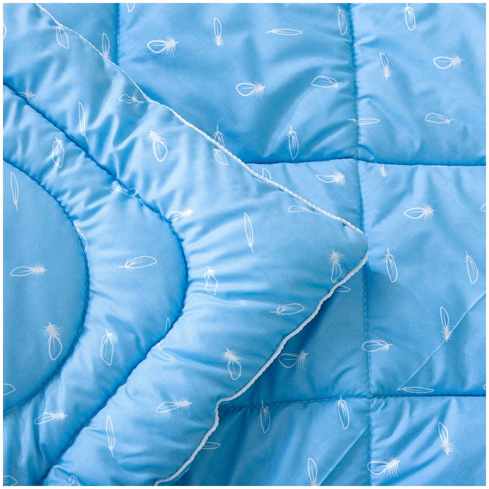 Одеяло VERAMENTE 2-спальный 175x205 см, Всесезонное, Зимнее, с наполнителем Полиэфирное волокно - фотография № 2