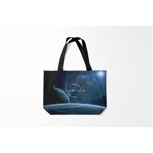 фото Сумка-шоппер / 46х35 см / геймерам / игры starfield burnettie