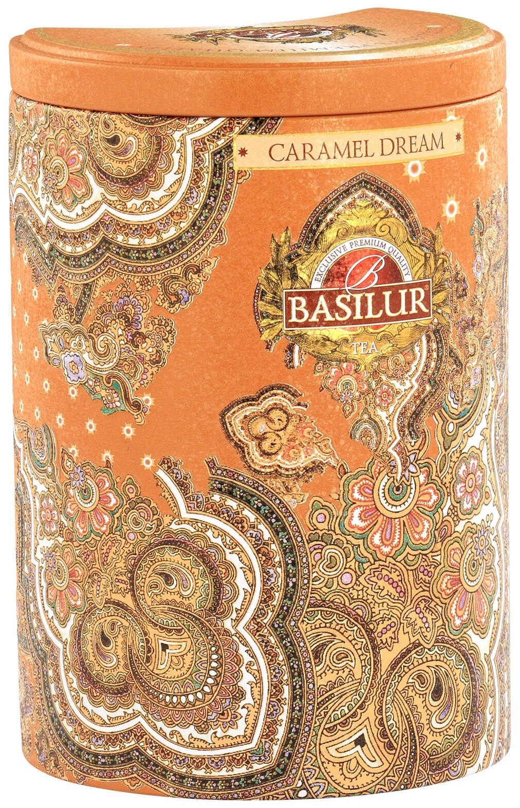 Чай черный Basilur Восточная коллекция "Карамельная мечта", 100 г. (ж/б) - фото №1
