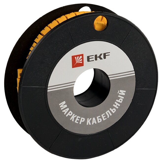 Маркировка кабельная EKF plc-KM-6-L