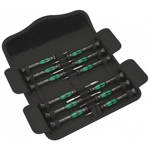 Kraftform Micro 12 Electronics 1 Набор отвёрток прецизионных, 12 пр, PH/TORX BO/TORX PLUS® IPR/SL/внешний HEX/Microstix®