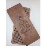 Доска садху Sadhu life Будда, коричневый, шаг 8 мм для новичков - изображение
