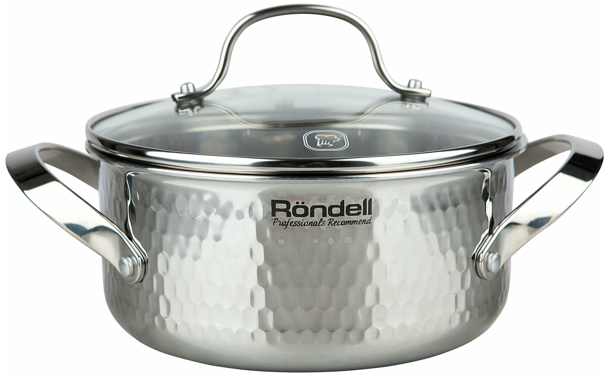 Кастрюля RONDELL RainDrops, 20 см, 2,5 л (RDS-828)